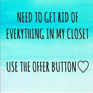 Everything in my closet